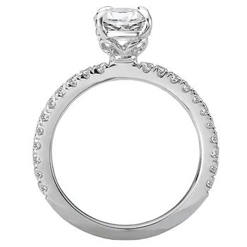 Classic Semi-Mount Diamond Ring 119210-RD100K