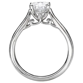 Solitaire Semi-Mount Diamond Ring 160064-RD100
