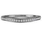 LaVie Curved Wedding Band 115299-100W