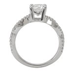 LaVie Braided Semi-Mount Diamond Ring 115167-100