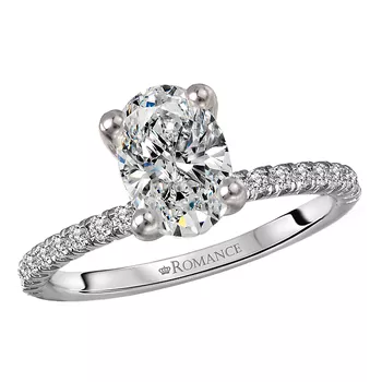 Semi-Mount Diamond Engagement Ring 160214-OV150PT