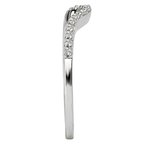 LaVie Curved Wedding Band 115227-100W