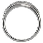 LaVie Curved Wedding Band 115284-100W