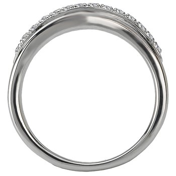 Curved Wedding Band 115284-100W