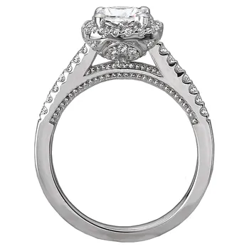 Halo Semi-Mount Diamond Ring 119167-CR100K