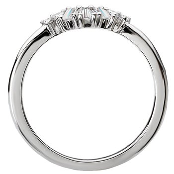 Diamond Nesting Band 113918-W