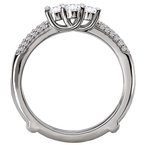 LaVie Diamond Wrap Wedding Ring with Guard 113934-WRAP