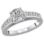 LaVie Peg Head Semi-Mount Diamond Ring 115104-S