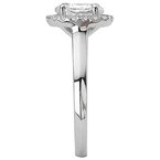 LaVie Halo Semi-Mount Diamond Ring 115337-100
