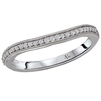 Curved Wedding Band 115285-100W