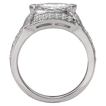 Halo Semi-Mount Diamond Ring 119135-100K