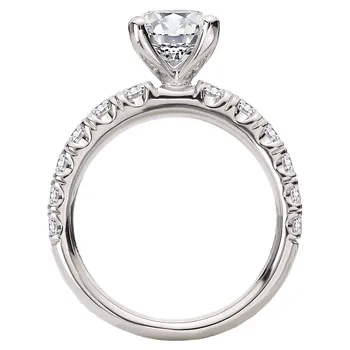 Diamond Semi-Mount Engagement Ring 160278-OV200