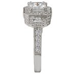 LaVie Halo Semi-Mount Diamond Ring 115092-100