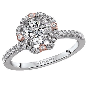 Halo Semi-Mount Diamond Ring 119200-RD100TRK