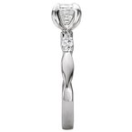 LaVie Classic Semi-Mount Diamond Ring 115465-RD075