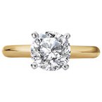 LaVie Solitaire Semi-Mount Diamond Ring 114000-4RD175TYS