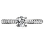 LaVie Graduated Semi-Mount Diamond Ring 115482-RD050