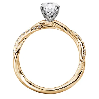 Semi-Mount Diamond Engagement Ring 160131-OV100Y