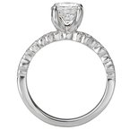 LaVie Peg Head Semi-Mount Diamond Ring 115413-100