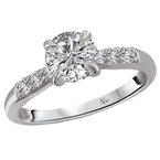 LaVie Classic Semi-Mount Diamond Ring 115432-RD100