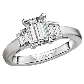 Classic Semi-Mount Diamond Ring 160031-EM100