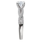 LaVie Braided Shank Semi-Mount Diamond Ring 115302-075