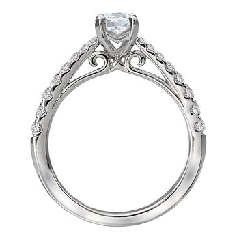 Graduated Semi-Mount Diamond Ring 115482-RD050