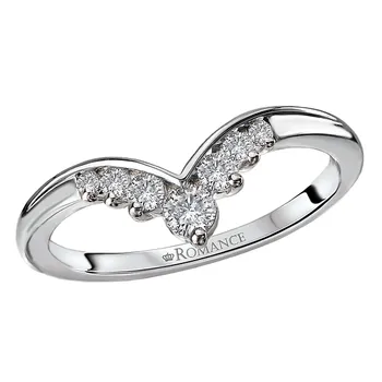 Diamond Nesting Wedding Band 160209-W