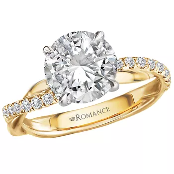 Semi-Mount Diamond Engagement Ring 160131-RD200Y