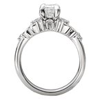 LaVie Classic Semi-Mount Diamond Ring 115468-RD075