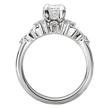 Classic Semi-Mount Diamond Ring 115468-RD075