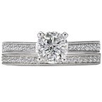 LaVie Classic Semi-Mount Diamond Ring 115414-100