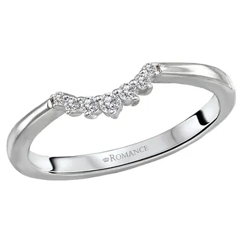 Curved Wedding Band 160054-W