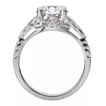 Semi-Mount Diamond Engagement Ring 160359-RD200