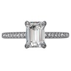 LaVie Classic Semi-Mount Diamond Ring 115427-EM100