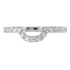 LaVie Curved Wedding Band 115116-100W