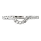 LaVie Curved Wedding Band 115114-100W