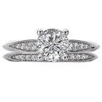 LaVie Classic Semi-Mount Diamond Ring 115434-RD100