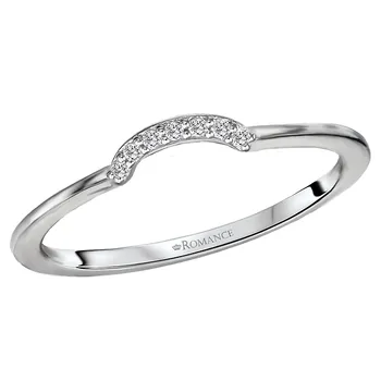 *** Lab Grown Diamond *** Nesting Wedding Band 160047-W2LG