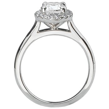 Halo Semi-Mount Diamond Ring 115337-100