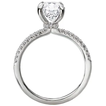 Diamond Semi Mount Diamond Ring 160102-RD200