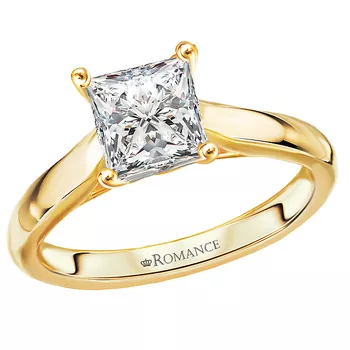 Solitaire Semi-Mount Diamond Ring 160064-PC100Y
