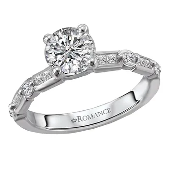 Classic Semi-Mount Diamond Ring 119249-RD100K