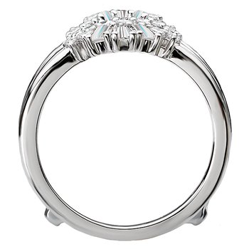 Diamond Wrap Ring with Guard 113918-WRAP