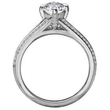 Semi-Mount Diamond Engagement Ring 160189-OV100