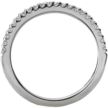 *** Lab Grown Diamond *** Diamond Wedding Band 160109-WLG