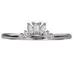 LaVie Diamond Curved Wedding Band 113916-W