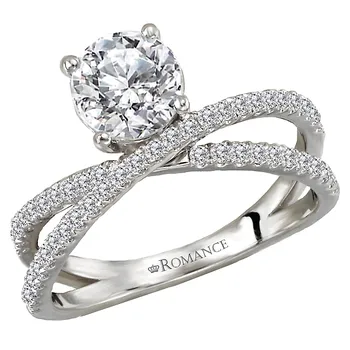 Diamond Semi-Mount Engagement Ring 160069-RD100