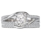 LaVie Classic Semi-Mount Diamond Ring 115409-100