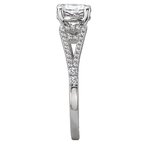 LaVie Split Shank Semi-Mount Diamond Ring 115445-RD100